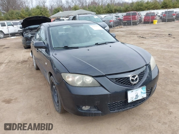 2009 Mazda Mazda3 i Touring Value with VIN JM1BK32F091217058, listed as a IAAI auction lot 41816836 with 155,193 mi miles. Bid and sale history available at carsss.com. Image 1.