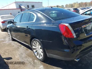 2012 Lincoln MKS with VIN 1LNHL9ER8CG801403, listed as a IAAI auction lot 40642385 with 149,167 mi miles. Bid and sale history available at carsss.com. Image 3.