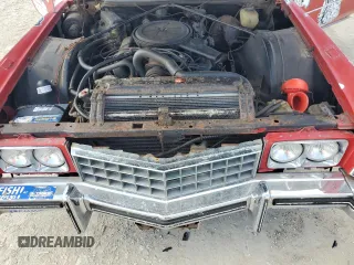 1973 Cadillac Eldorado z VIN 6L67S30429866, wystawiony jako Copart lot #87187334 z przebiegiem 94 585 mil mil oraz Szkoda całkowita • Salvage title. Historia ofert i sprzedaży dostępna na DreamBid. Obrazek 11.