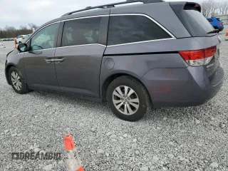 2015 Honda Odyssey EX with VIN 5FNRL5H4XFB116772, listed as a Copart auction lot 51952915 with 192,554 mi miles and Salvage Title. Bid and sale history available at DreamBid. Image 2.