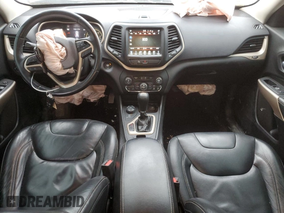 2018 Jeep Cherokee Limited with VIN 1C4PJMDX1JD570089, listed as a Copart auction lot 43408055 with 54,568 mi miles and Salvage Title. Bid and sale history available at carsss.com. Image 8.