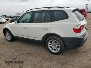 2004 BMW X3 2.5i with VIN WBXPA73424WB24749, listed as a Copart auction lot 54554075 with 166,954 mi miles and Clean Title. Bid and sale history available at DreamBid. Image 2.