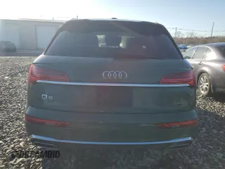 2021 Audi Q5 Premium Plus with VIN WA1E2AFYXM2040934, listed as a Copart auction lot 48679085 with 54,132 mi miles and Salvage Title. Bid and sale history available at carsss.com. Image 6.