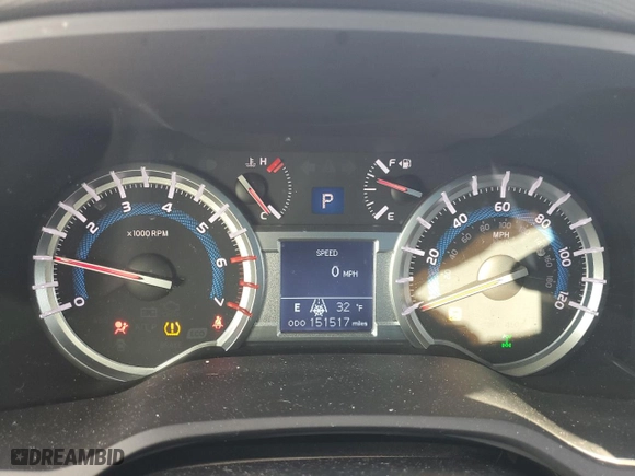 2016 Toyota 4Runner Limited with VIN JTEBU5JR0G5293625, listed as a Copart auction lot 46287645 with 151,517 mi miles and Clean Title. Bid and sale history available at carsss.com. Image 9.