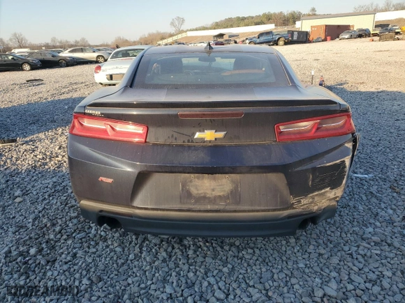 2016 Chevrolet Camaro 2LT with VIN 1G1FD1RS7G0165331, listed as a Copart auction lot 46859245 with 93,709 mi miles and Salvage Title. Bid and sale history available at carsss.com. Image 6.