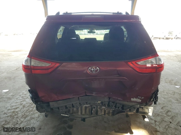 2016 Toyota Sienna XLE with VIN 5TDYK3DC8GS739319, listed as a Copart auction lot 50939285 with 114,870 mi miles and Salvage Title. Bid and sale history available at carsss.com. Image 6.