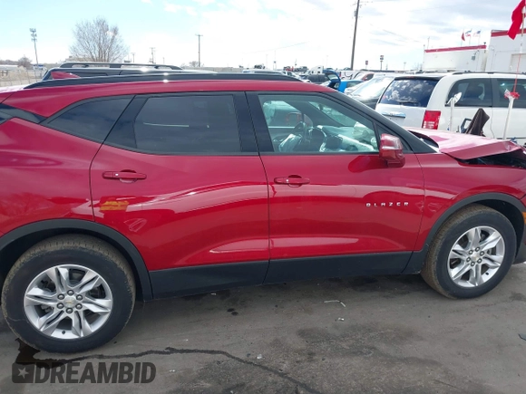 2020 Chevrolet Blazer LT with VIN 3GNKBHRSXLS618131, listed as a IAAI auction lot 41663943 with 38,943 mi miles and . Bid and sale history available at DreamBid. Image 13.