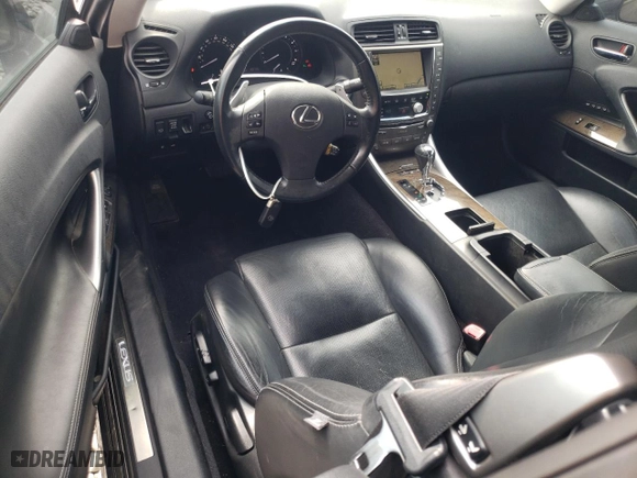 2010 Lexus IS 250C with VIN JTHFF2C29A2509185, listed as a Copart auction lot 71726584 with 89,735 mi miles and Salvage Title. Bid and sale history available at carsss.com. Image 8.