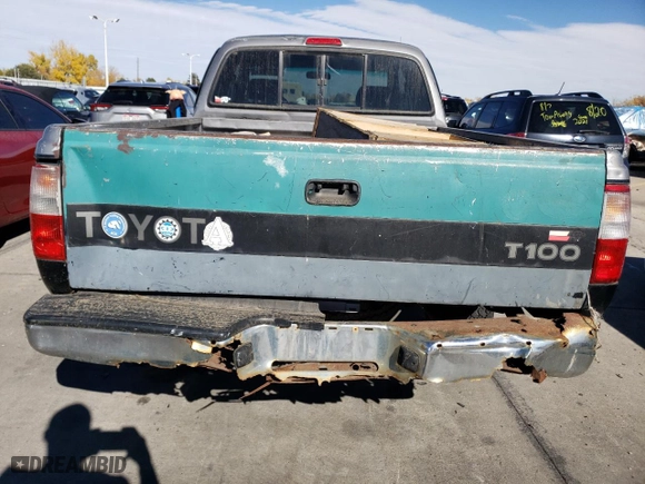 1996 Toyota T100 DX with VIN JT4UN22D1T0030871, listed as a Copart auction lot 78299024 with 220,686 mi miles and Clean Title. Bid and sale history available at carsss.com. Image 6.