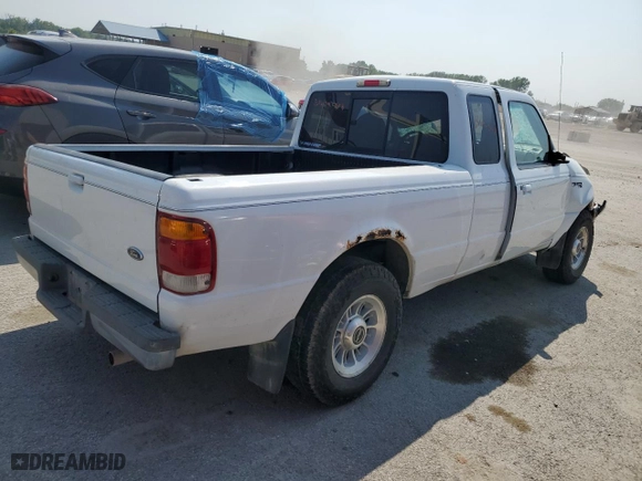 1998 Ford Ranger XL with VIN 1FTYR14X1WTA17306, listed as a Copart auction lot 68239084 with 0 mi miles and Salvage Title. Bid and sale history available at carsss.com. Image 3.