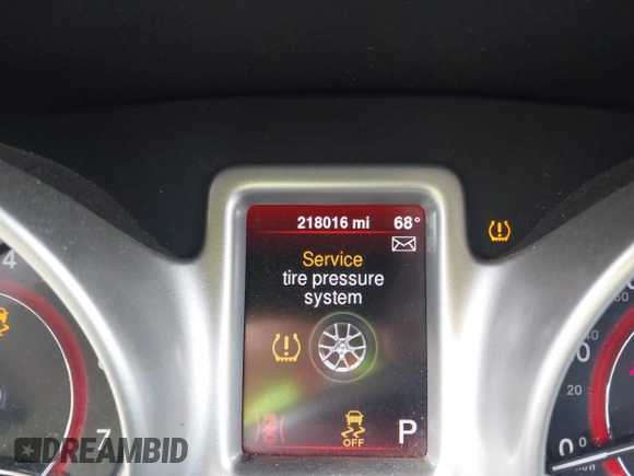 2013 Dodge Journey American Value with VIN 3C4PDCAB2DT587430, listed as a IAAI auction lot 42229391 with 218,016 mi miles and . Bid and sale history available at DreamBid. Image 7.