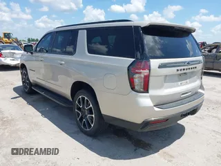 2022 Chevrolet Suburban RST with VIN 1GNSCEKD9NR230711, listed as a IAAI auction lot 42086329 with 115,792 mi miles and . Bid and sale history available at DreamBid. Image 3.