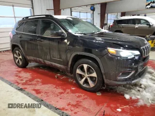 2022 Jeep Cherokee Limited with VIN 1C4PJMDX5ND504716, listed as a Copart auction lot 42121525 with 29,349 mi miles and Salvage Title. Bid and sale history available at DreamBid. Image 4.