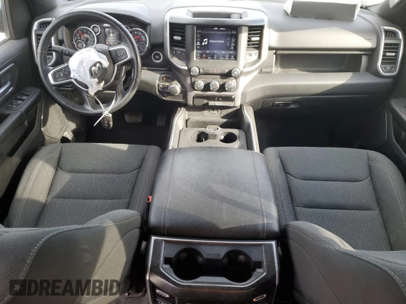 2020 Ram 1500 Big Horn with VIN 1C6RRFFG1LN393543, listed as a Copart auction lot 46511225 with 73,581 mi miles and Salvage Title. Bid and sale history available at carsss.com. Image 8.