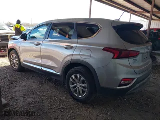 2020 Hyundai Santa Fe SE with VIN 5NMS2CAD1LH229586, listed as a IAAI auction lot 41392077 with 100,228 mi miles. Bid and sale history available at carsss.com. Image 3.