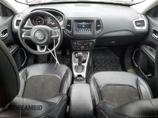 2020 Jeep Compass Latitude with VIN 3C4NJDBB9LT222861, listed as a Copart auction lot 44104285 with 68,090 mi miles and Salvage Title. Bid and sale history available at carsss.com. Image 8.