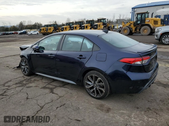 2022 Toyota Corolla SE with VIN 5YFP4MCE9NP101844, listed as a Copart auction lot 51387295 with 118,541 mi miles and Salvage Title. Bid and sale history available at carsss.com. Image 2.