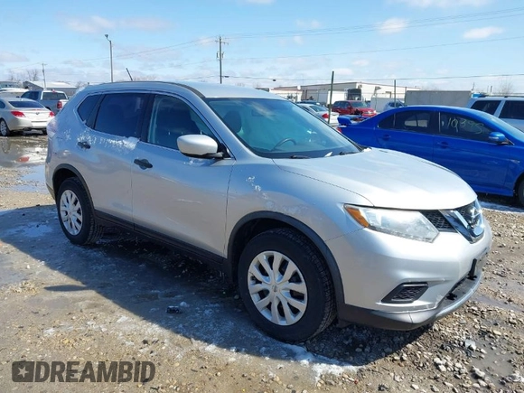 2016 Nissan Rogue S with VIN JN8AT2MV2GW136316, listed as a IAAI auction lot 41921310 with 131,463 mi miles. Bid and sale history available at carsss.com. Image 1.
