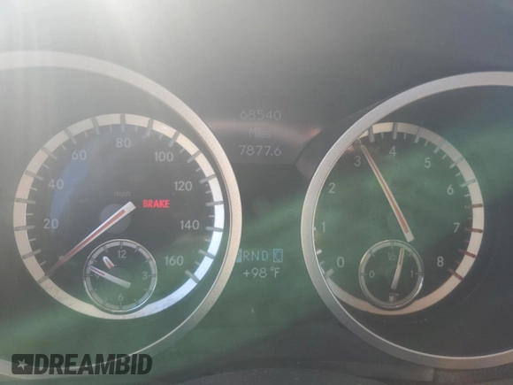 2009 Mercedes-Benz SLK-Class 3.0L with VIN WDBWK54F79F209339, listed as a Copart auction lot 77400294 with 68,540 mi miles and Salvage Title. Bid and sale history available at carsss.com. Image 9.