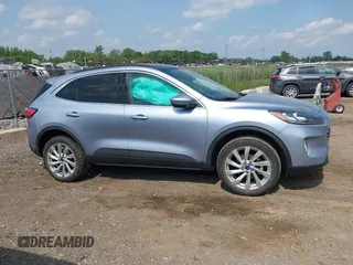 2022 Ford Escape Titanium with VIN 1FMCU9J94NUB57495, listed as a IAAI auction lot 42530044 with 27,075 mi miles and . Bid and sale history available at DreamBid. Image 13.