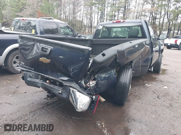 2008 Chevrolet Silverado 1500 Work Truck with VIN 1GCEC14C08Z106821, listed as a IAAI auction lot 41803709 with 68,334 mi miles. Bid and sale history available at carsss.com. Image 4.
