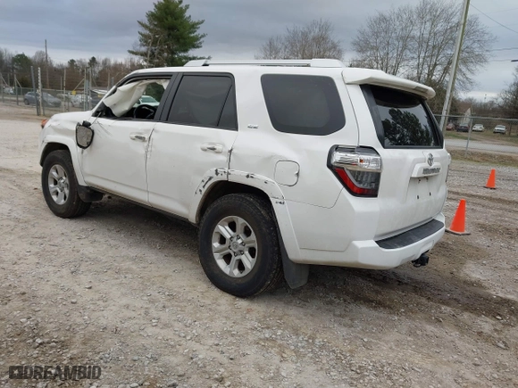 2017 Toyota 4Runner SR5 with VIN JTEZU5JR4H5153111, listed as a IAAI auction lot 41520352 with 114,705 mi miles. Bid and sale history available at carsss.com. Image 3.