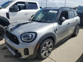 2024 MINI Countryman Cooper S with VIN WMZ53BR02R3R70682, listed as a Copart auction lot 74350254 with 0 mi miles and Salvage Title. Bid and sale history available at carsss.com. Image 1.