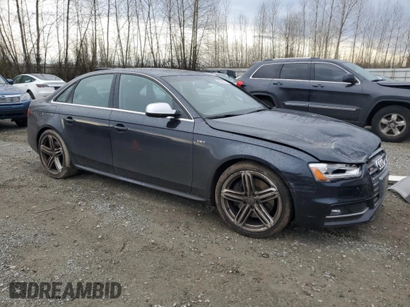 2013 Audi S4 Premium Plus z VIN WAUBGAFL8DA053778, wystawiony jako Copart lot #49816895 z przebiegiem 65 197 mil mil oraz Szkoda całkowita • Salvage title. Historia ofert i sprzedaży dostępna na DreamBid. Obrazek 4.