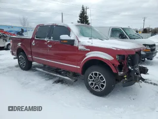 2013 Ford F-150 XL with VIN 1FTFW1EF8DFB67401, listed as a Copart auction lot 47782615 with 175,377 mi miles and Salvage Title. Bid and sale history available at carsss.com. Image 4.