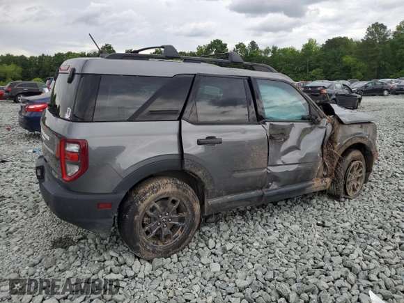 2021 Ford Bronco Sport Big Bend z VIN 3FMCR9B68MRB03838, wystawiony jako Copart lot #58969805 z przebiegiem 106 755 mil mil oraz Szkoda całkowita • Salvage title. Historia ofert i sprzedaży dostępna na DreamBid. Obrazek 3.