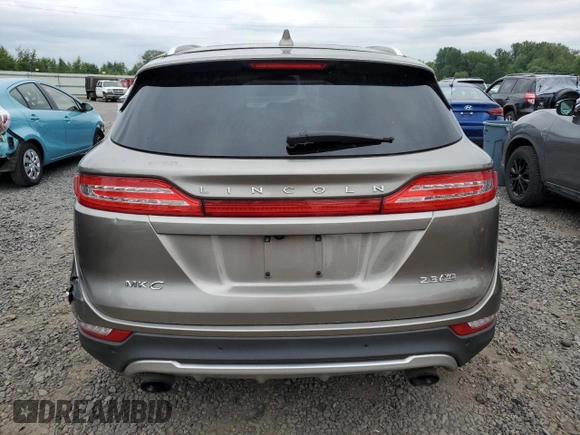 2016 Lincoln MKC Reserve with VIN 5LMTJ3DH3GUJ11911, listed as a Copart auction lot 58439465 with 107,441 mi miles and Salvage title. Bid and sale history available at DreamBid. Image 6.