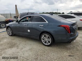 2021 Cadillac CT4 Luxury with VIN 1G6DK5RK5M0135450, listed as a Copart auction lot 73943864 with 8,495 mi miles and Non Repairable. Bid and sale history available at carsss.com. Image 2.