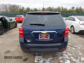 2017 Chevrolet Equinox LS with VIN 2GNALBEK7H1515179, listed as a IAAI auction lot 41258016 with 106,202 mi miles. Bid and sale history available at carsss.com. Image 16.