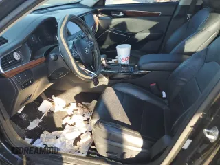 2017 Kia Cadenza Premium with VIN KNALC4J13H5089724, listed as a Copart auction lot 76076314 with 82,669 mi miles and Salvage Title. Bid and sale history available at carsss.com. Image 7.