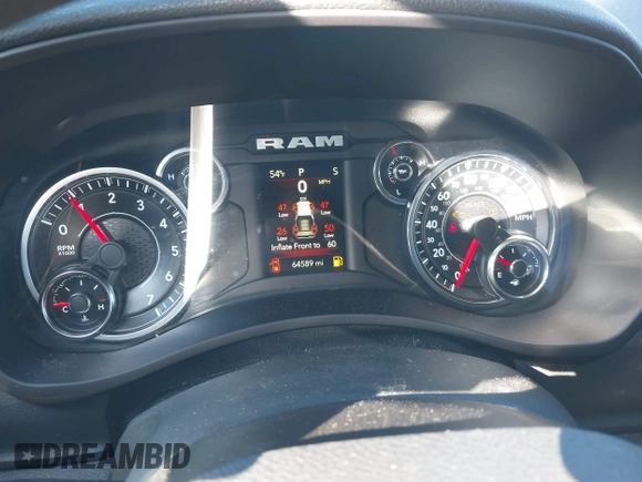 2022 Ram 2500 Tradesman with VIN 3C6UR5HJ2NG111757, listed as a IAAI auction lot 41537105 with 64,589 mi miles and . Bid and sale history available at DreamBid. Image 7.