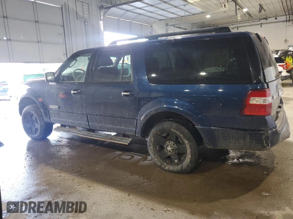 2008 Ford Expedition Max SSV with VIN 1FMFK16588LA27336, listed as a Copart auction lot 43534715 with 131,681 mi miles and Salvage title. Bid and sale history available at DreamBid. Image 2.