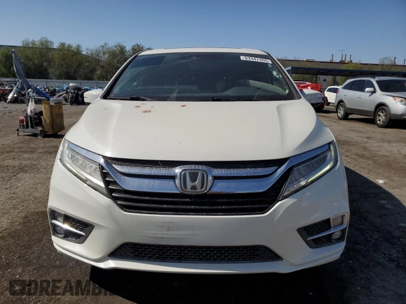 2019 Honda Odyssey Elite with VIN 5FNRL6H95KB041703, listed as a Copart auction lot 63347465 with 77,829 mi miles and Salvage title. Bid and sale history available at DreamBid. Image 5.