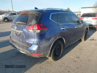 2019 Nissan Rogue SV with VIN JN8AT2MV9KW379176, listed as a IAAI auction lot 41768194 with 125,337 mi miles. Bid and sale history available at carsss.com. Image 4.