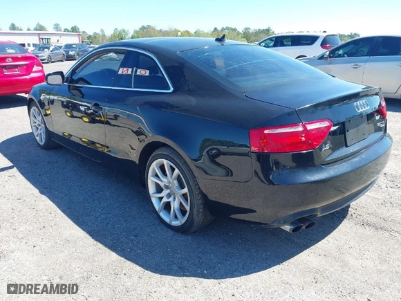 2012 Audi A5 2.0T Premium with VIN WAUCFAFR1CA001337, listed as a IAAI auction lot 41867137 with 124,281 mi miles. Bid and sale history available at carsss.com. Image 3.