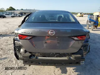 2025 Nissan Sentra S with VIN 3N1AB8BV0SY231370, listed as a Copart auction lot 55806415 with 3,110 mi miles and Salvage Title. Bid and sale history available at DreamBid. Image 6.