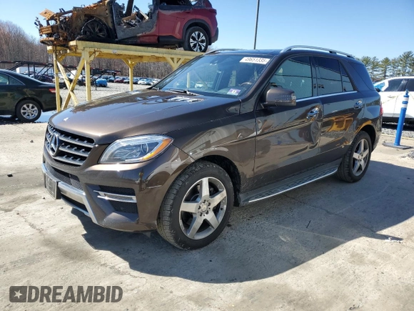 2015 Mercedes-Benz M 400 with VIN 4JGDA5GB7FA502618, listed as a Copart auction lot 49651335 with 141,495 mi miles and Clean Title. Bid and sale history available at DreamBid. Image 1.
