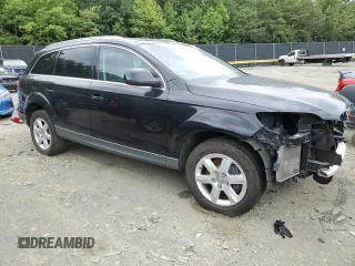 2014 Audi Q7 3.0T Premium with VIN WA1CGAFE3ED020786, listed as a Copart auction lot 63790064 with 0 mi miles and Salvage Title. Bid and sale history available at carsss.com. Image 4.