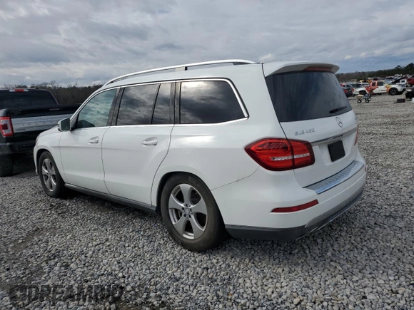 2017 Mercedes-Benz GLS with VIN 4JGDF6EE9HA783201, listed as a Copart auction lot 42425195 with 122,863 mi miles and Salvage Title. Bid and sale history available at carsss.com. Image 2.