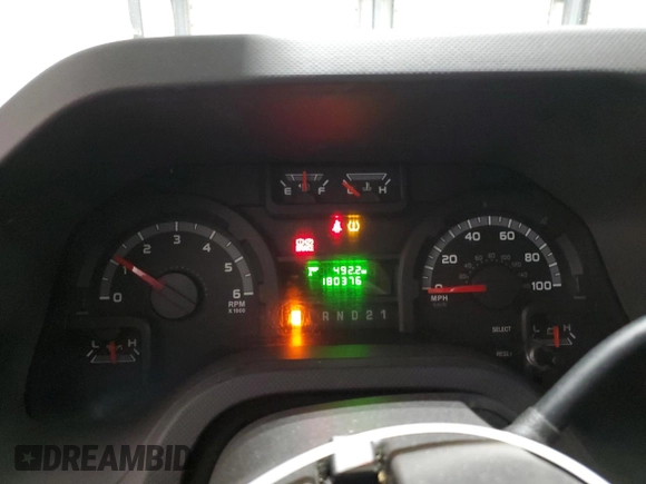 2014 Ford Econoline Cargo Commercial with VIN 1FTNS1EW6EDB20128, listed as a Copart auction lot 88894355 with 180,376 mi miles and Salvage Title. Bid and sale history available at carsss.com. Image 9.