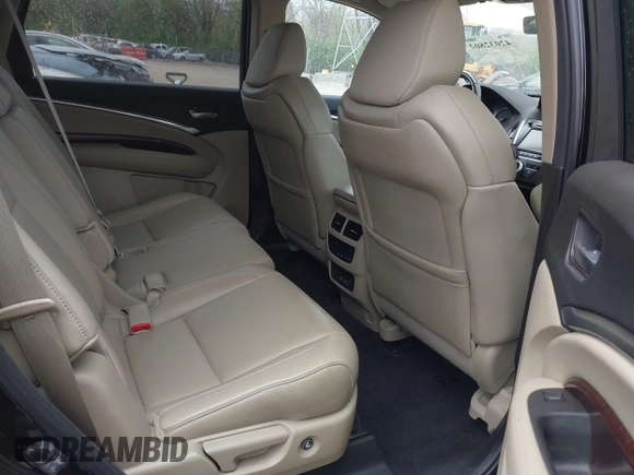 2017 Acura MDX Technology with VIN 5J8YD4H58HL001195, listed as a IAAI auction lot 42032802 with 94,831 mi miles and . Bid and sale history available at DreamBid. Image 8.
