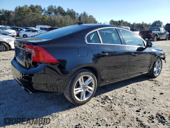 2015 Volvo S60 T5 Platinum with VIN YV1612TM1F2364517, listed as a Copart auction lot 36835394 with 91,154 mi miles. Bid and sale history available at carsss.com. Image 3.