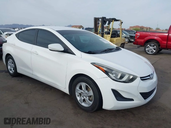 2014 Hyundai Elantra SE with VIN 5NPDH4AE1EH470964, listed as a IAAI auction lot 41916840 with 124,186 mi miles and . Bid and sale history available at DreamBid. Image 1.