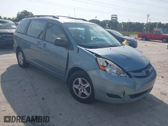 2008 Toyota Sienna CE z VIN 5TDZK23C38S116420, wystawiony jako IAAI lot #42373161 z przebiegiem 190 829 mil mil oraz . Historia ofert i sprzedaży dostępna na DreamBid. Obrazek 1.