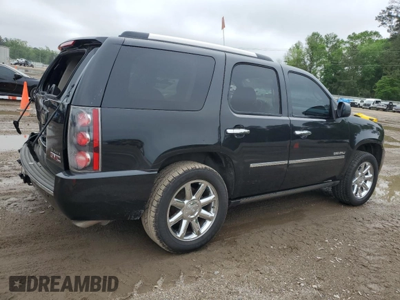 2013 GMC Yukon Denali with VIN 1GKS1EEFXDR212216, listed as a Copart auction lot 51215745 with 180,669 mi miles and Salvage Title. Bid and sale history available at carsss.com. Image 3.