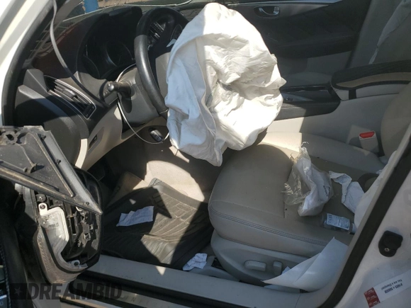 2015 Infiniti Q50 Premium with VIN JN1BV7ARXFM396992, listed as a Copart auction lot 71112754 with Not Provided miles and Salvage Title. Bid and sale history available at DreamBid. Image 7.